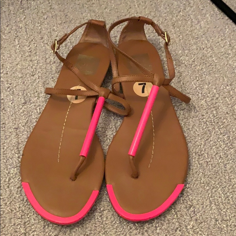 Pink sandals